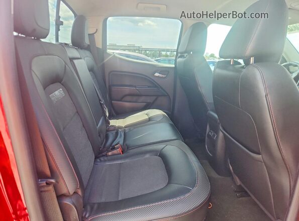 1GTG6CE32G1120694 2016 GMC CANYON Red Widok tylnych siedzeń