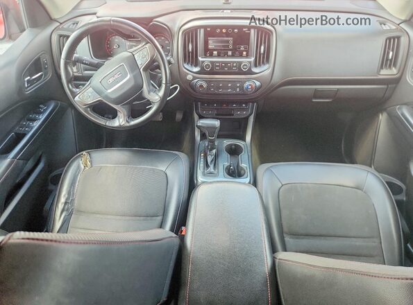 1GTG6CE32G1120694 2016 GMC CANYON Red Widok deski rozdzielczej