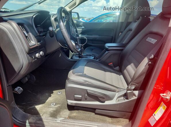 1GTG6CE32G1120694 2016 GMC CANYON Red Widok wnętrza z przodu