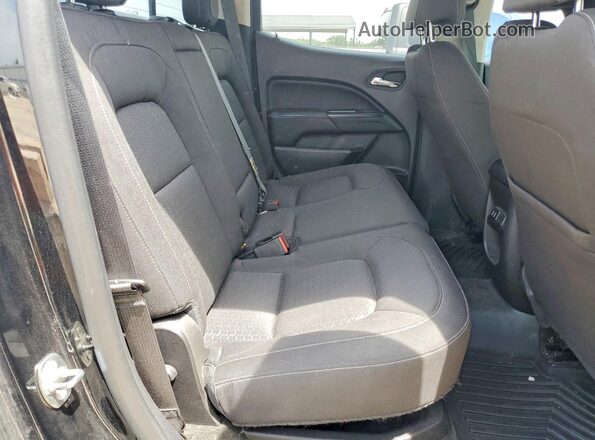 1GTG6CE37G1257825 2016 GMC CANYON Черный Вид задних сидений