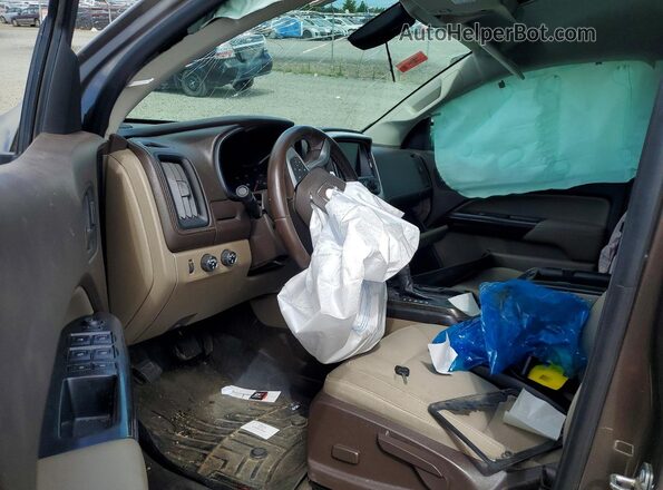 1GTG6CE3XG1188581 2016 GMC CANYON Tan Widok deski rozdzielczej