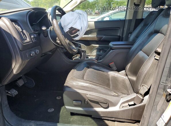1GTG6DEN0H1166694 2017 GMC CANYON Charcoal Вид салону спереду