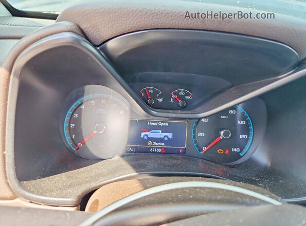 1GTG6EEN8M1222932 2021 GMC CANYON Black Instrument cluster view