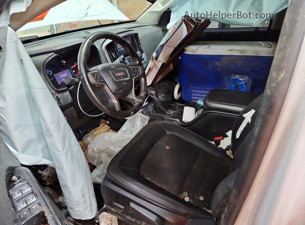 1GTG6FEN4N1101418 2022 GMC CANYON White Dashboard view
