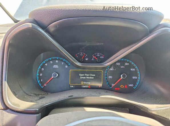 1GTG6FEN6N1246153 2022 GMC CANYON Серый Вид щитка приборов