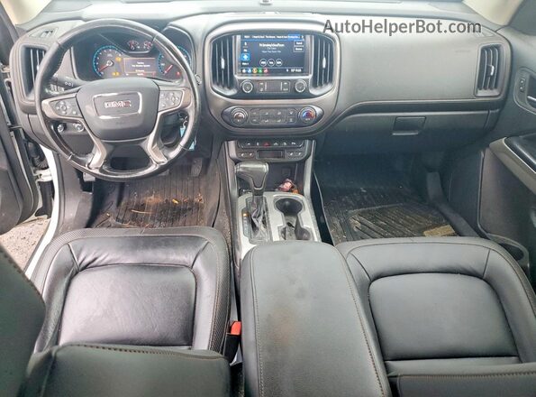 1GTG6FEN8M1255483 2021 GMC CANYON Белый Вид панели приборов