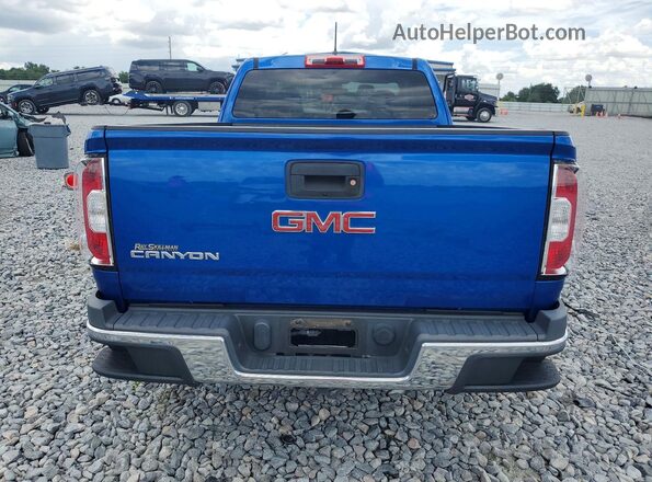 1GTH5BEAXJ1252870 2018 GMC CANYON Blue Rear view