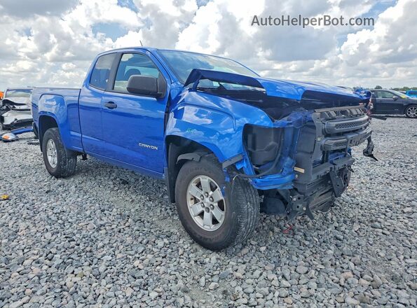 1GTH5BEAXJ1252870 2018 GMC CANYON Blue Front right