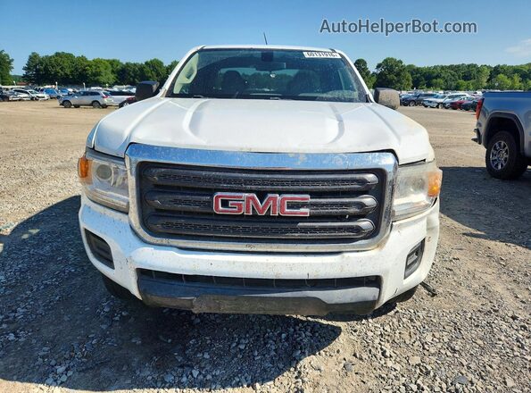 1GTH5BEN4H1165687 2017 GMC CANYON White Front view