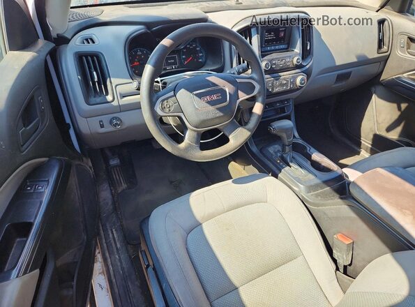 1GTH5BEN4H1165687 2017 GMC CANYON White Dashboard view