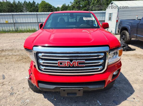 1GTH5CEA7G1292564 2016 GMC CANYON Red Вид спереду