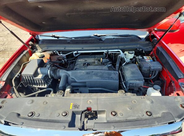 1GTH5CEA7G1292564 2016 GMC CANYON Red Вид задньої частини салону