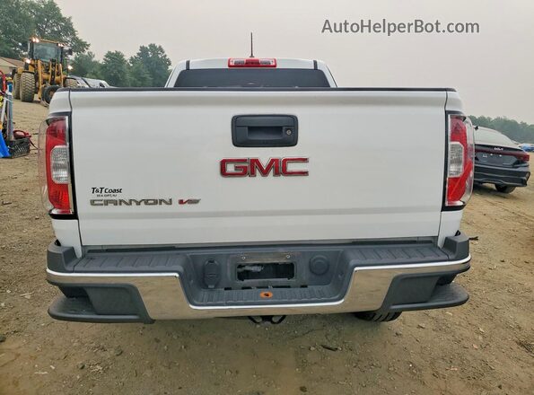 1GTH6BEN4L1180728 2020 GMC CANYON White Вид ззаду