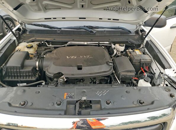 1GTH6BEN4L1180728 2020 GMC CANYON White Вид задньої частини салону