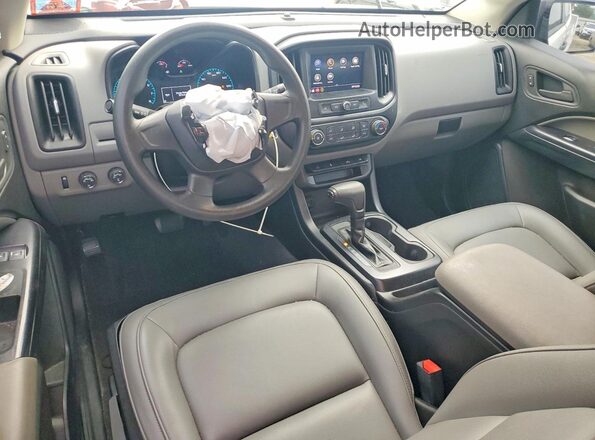 1GTH6BEN4L1180728 2020 GMC CANYON White Вид панелі приладів