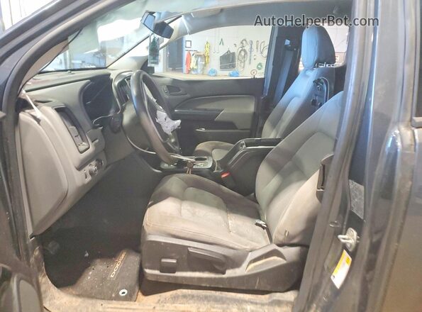 1GTH6BEN8H1198138 2017 GMC CANYON Gray წინა სალონის ხედი