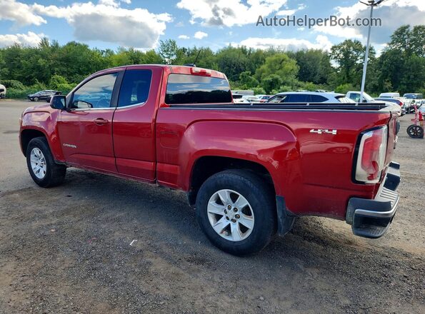 1GTH6CEA2G1389054 2016 GMC CANYON Red Հետևի ձախ