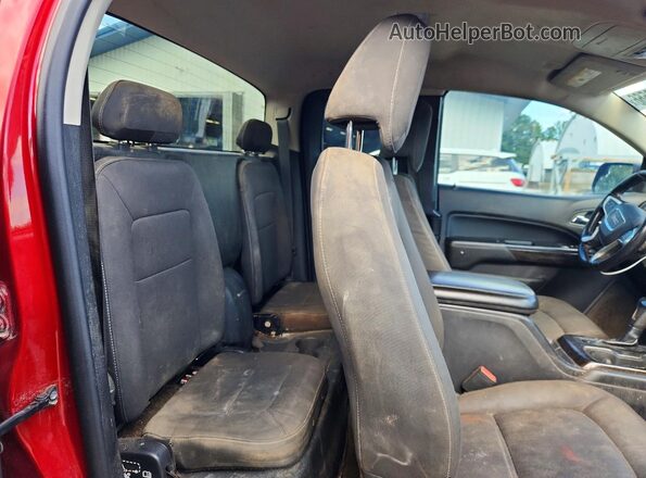 1GTH6CEA2G1389054 2016 GMC CANYON Red Հետևի նստատեղերի տեսք