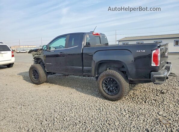 1GTH6CEN6H1330397 2017 GMC CANYON Black Հետևի ձախ