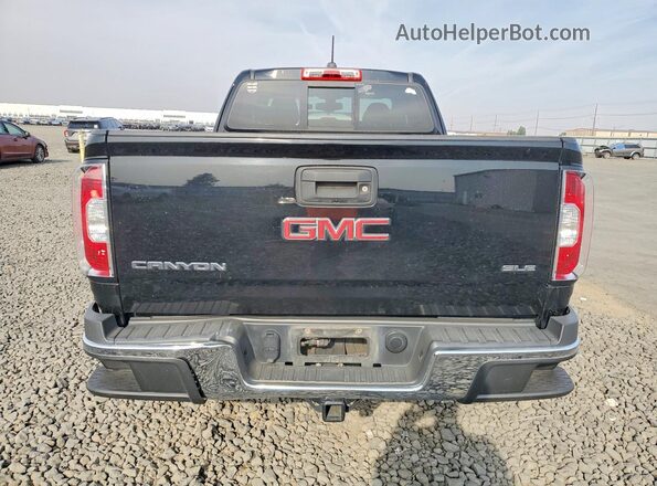 1GTH6CEN6H1330397 2017 GMC CANYON Black Հետևի տեսք