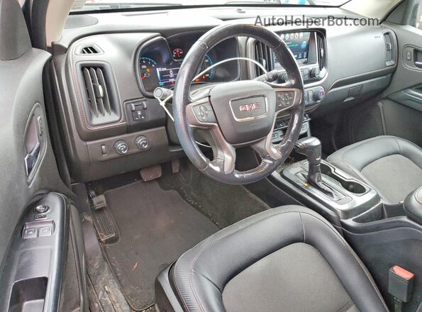 1GTH6CEN7H1296535 2017 GMC CANYON Charcoal Dashboard view