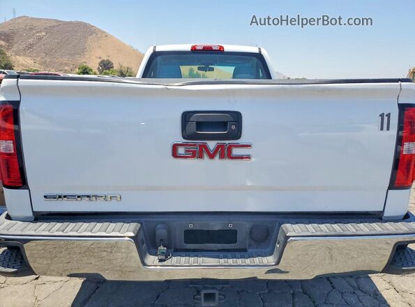 1GTN1LEC2HZ904608 2017 GMC SIERRA Белый Вид задних сидений