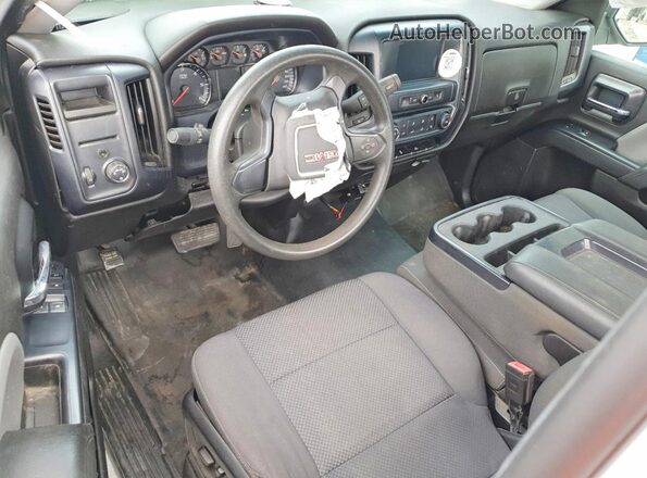 1GTN1LEC3JZ254712 2018 GMC SIERRA White Widok deski rozdzielczej