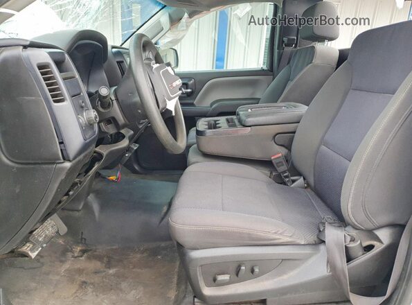1GTN1LEC3JZ254712 2018 GMC SIERRA White Widok wnętrza z przodu