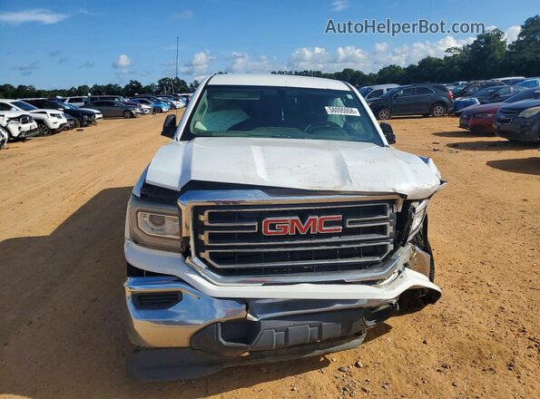 1GTN1LEC8JZ903095 2018 GMC SIERRA White წინა ხედი