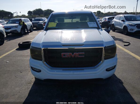 1GTN1LEH7JZ242106 2018 GMC SIERRA Белый Вид щитка приборов