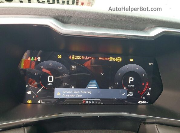 1GTP1BEK6T1164577 2026 GMC CANYON Gray Vista del cuadro de instrumentos