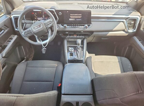 1GTP2BEK3S1235097 2025 GMC CANYON Белый Вид панели приборов