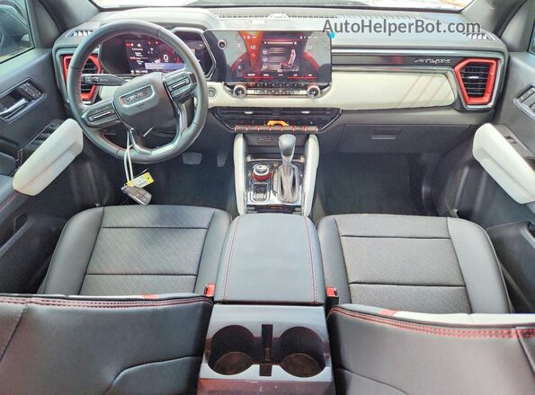 1GTP2DEK2S1154586 2025 GMC CANYON Black Dashboard view