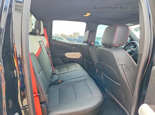 1GTP2DEK2S1154586 2025 GMC CANYON Black Rear seats view