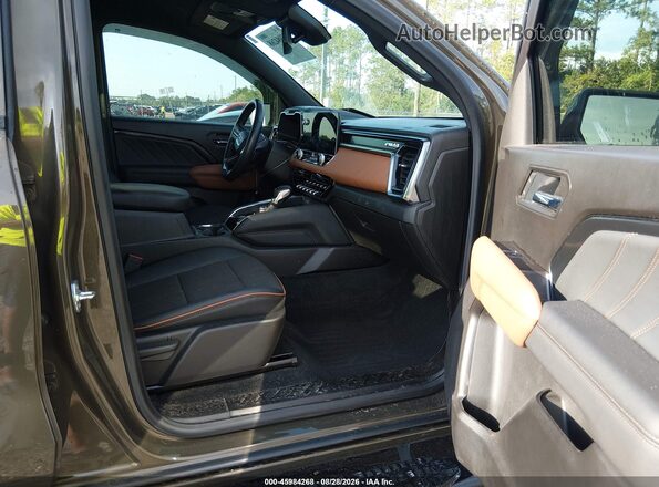 1GTP2DEK6S1113605 2025 GMC CANYON Brown Front interior view