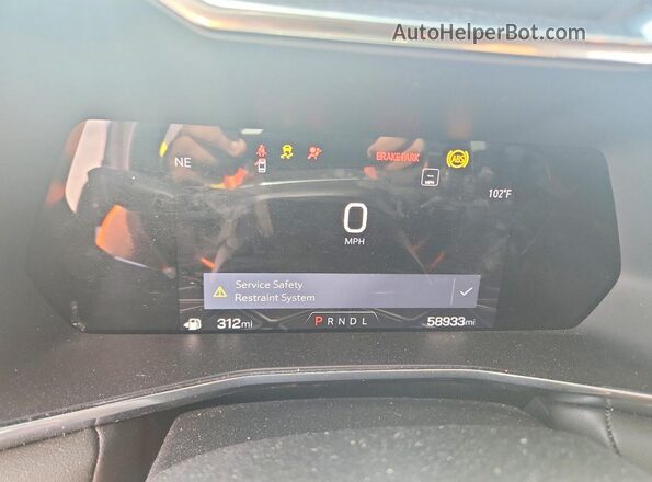 1GTP5BEK6P1163925 2023 GMC CANYON Black ხელსაწყოთა პანელის ხედი