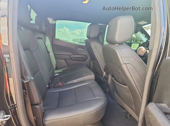 1GTP5BEK6P1163925 2023 GMC CANYON Black უკანა სავარძლების ხედი