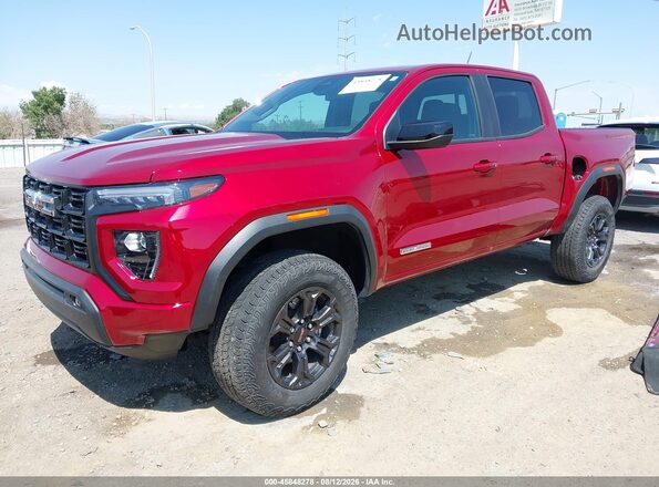 1GTP5BEK9R1314551 2024 GMC CANYON Red Vista tres cuartos delantera izquierda