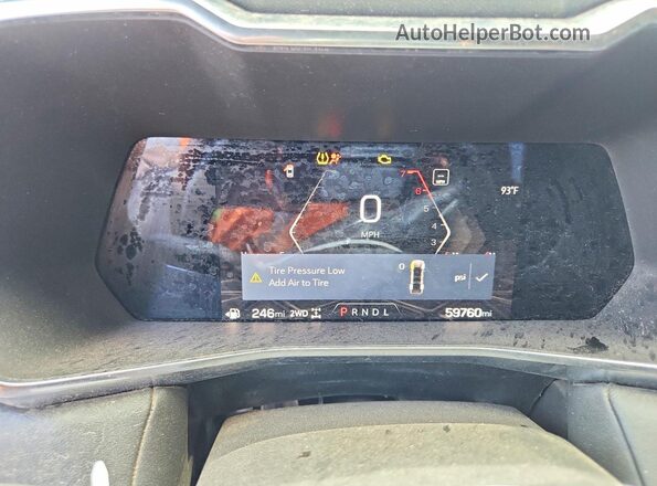 1GTP6BEK1P1159035 2023 GMC CANYON Charcoal Vista del cuadro de instrumentos