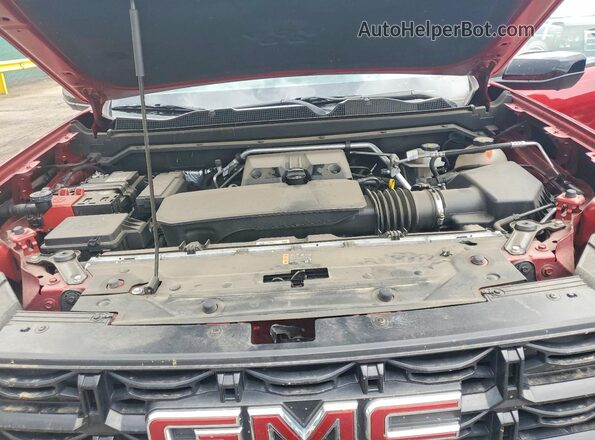 1GTP6BEK7R1287105 2024 GMC CANYON Бордовый Вид задней части салона