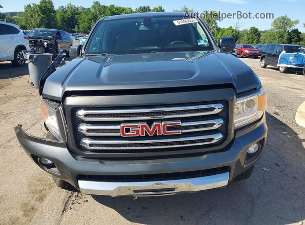 1GTP6CE13G1327349 2016 GMC CANYON Gray Դիմացի տեսք