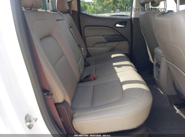 1GTP6DE12G1235204 2016 GMC CANYON White Vista de la etiqueta del VIN