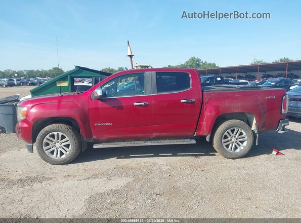 1GTP6DE16H1171864 2017 GMC CANYON Red Սալոնի 360 աստիճան տեսք