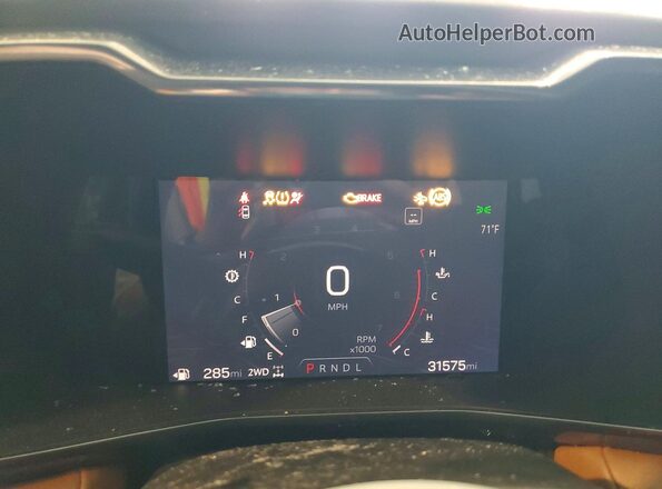 1GTP6DEK7P1135236 2023 GMC CANYON Black Vista del cuadro de instrumentos