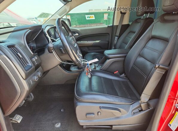 1GTP6EE14J1289410 2018 GMC CANYON Red Սալոնի դիմացի տեսք