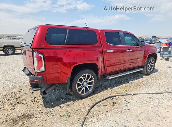 1GTP6EE14J1289410 2018 GMC CANYON Red Հետևի աջ