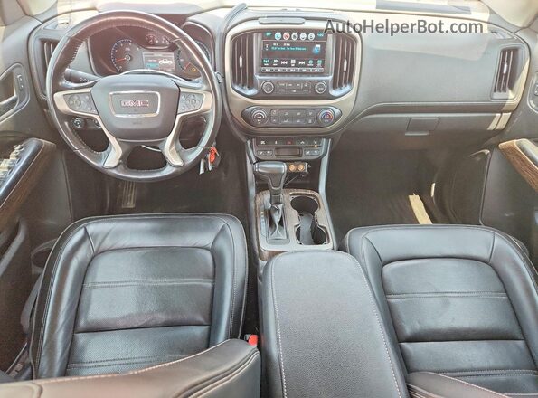 1GTP6EE14J1289410 2018 GMC CANYON Red Առջևի վահանակի տեսք