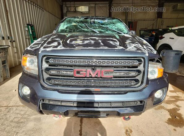1GTP6FE16K1171012 2019 GMC CANYON Blue Вид спереду