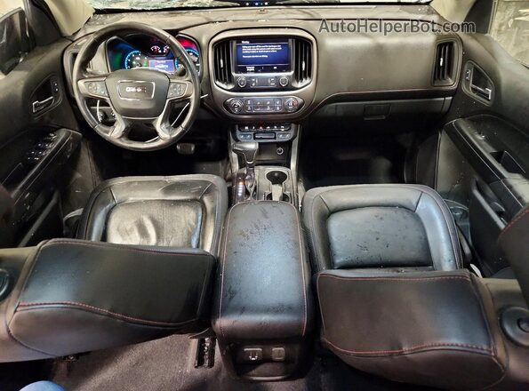 1GTP6FE16K1171012 2019 GMC CANYON Blue Вид панелі приладів
