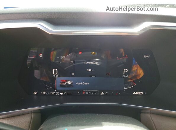 1GTP6FEK2P1168284 2023 GMC CANYON Black Սարքավորումների վահանակի տեսք